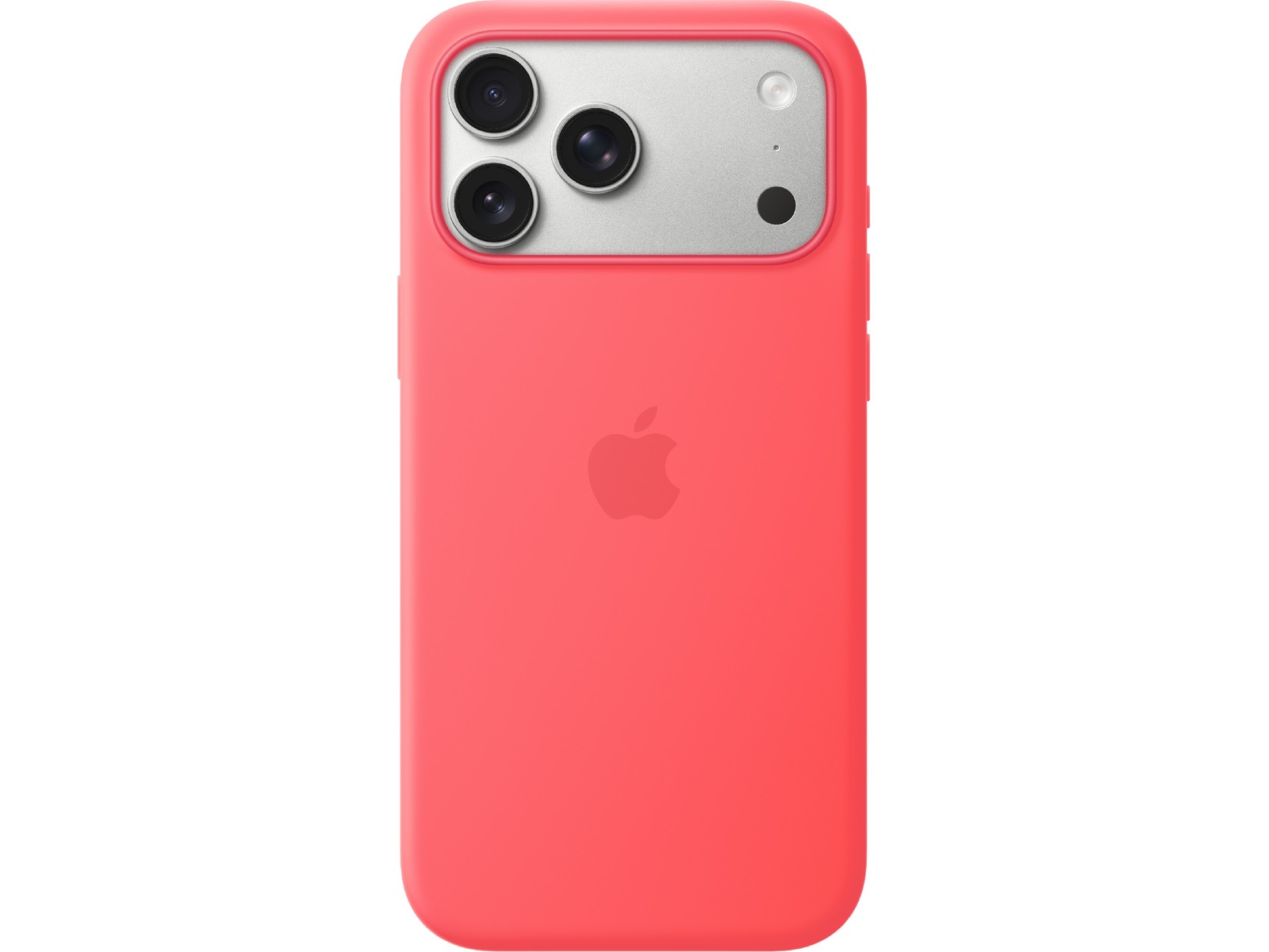 iPhone 17 Pro Max Silicone Case with MagSafe – Bright Guava Skydd
