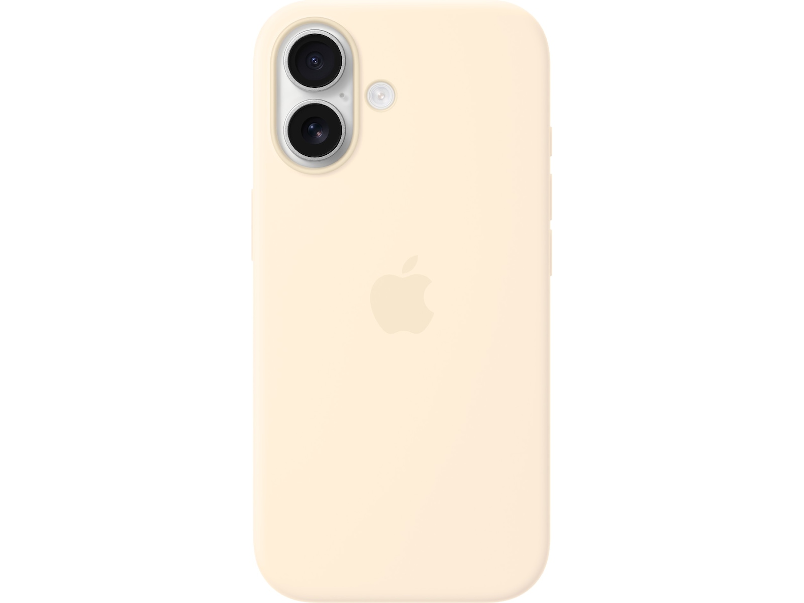 iPhone 17 Silicone Case with MagSafe – Vanilla Skydd