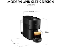 Nespresso Vertuo Pop By Delonghi kapselmaskin ENV90.B (svart) Kapselmaskiner