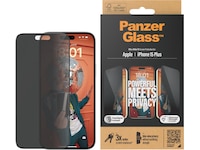 Panzerglass iPhone 15 Plus Privacy Skärmskydd Skärmskydd