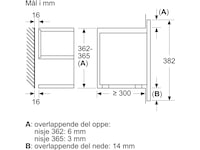 Siemens iQ700 BF722L1B1 mikrovågsugn (svart) Mikrovågsugn
