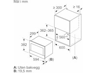 Siemens iQ700 BF722L1B1 mikrovågsugn (svart) Mikrovågsugn