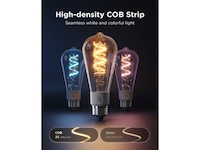 Govee Smart Edison Bulb E27, RGBWW LED Lamp ST64, Compatible with Matter LED-lampor & glödlampor