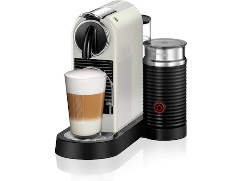 Nespresso CitiZ & Milk kaffemaskin från De'Longhi (vit) Kapselmaskiner