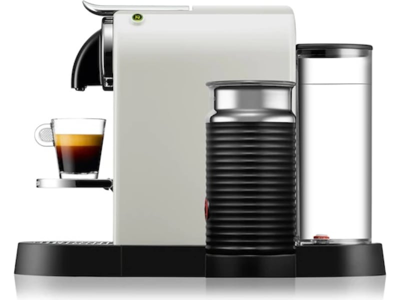 Nespresso CitiZ & Milk kaffemaskin från De'Longhi (vit) Kapselmaskiner