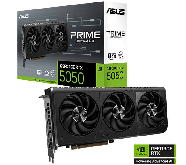 ASUS PRIME GeForce RTX™ 5050 ASUS PRIME GeForce RTX™ 5050