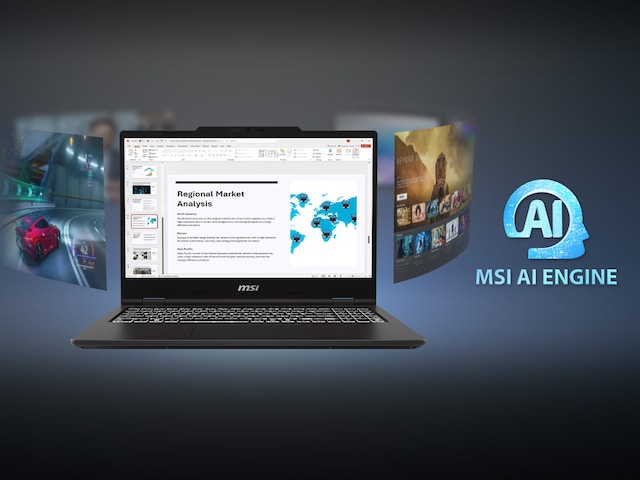 MSI VenturePro 15 AI laptop