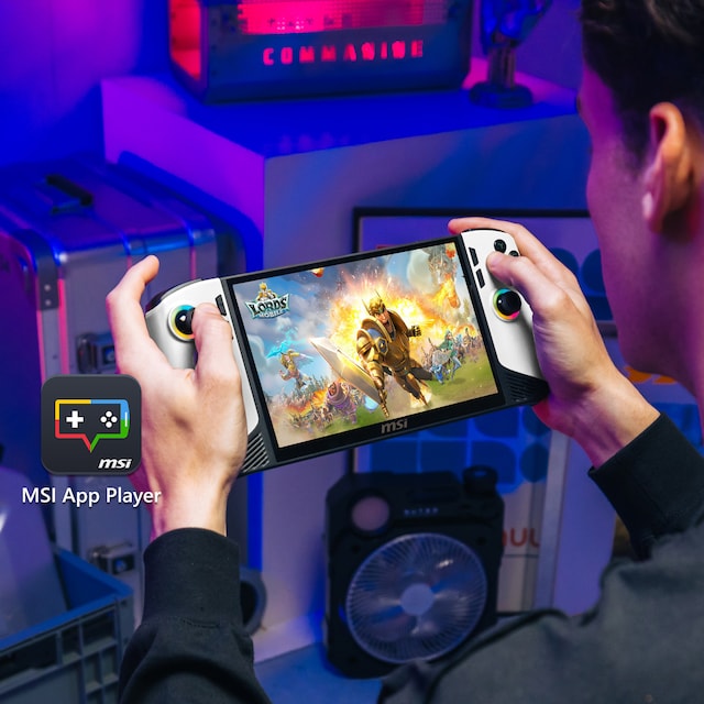 MSI Claw 8 AI+ Polar Tempest