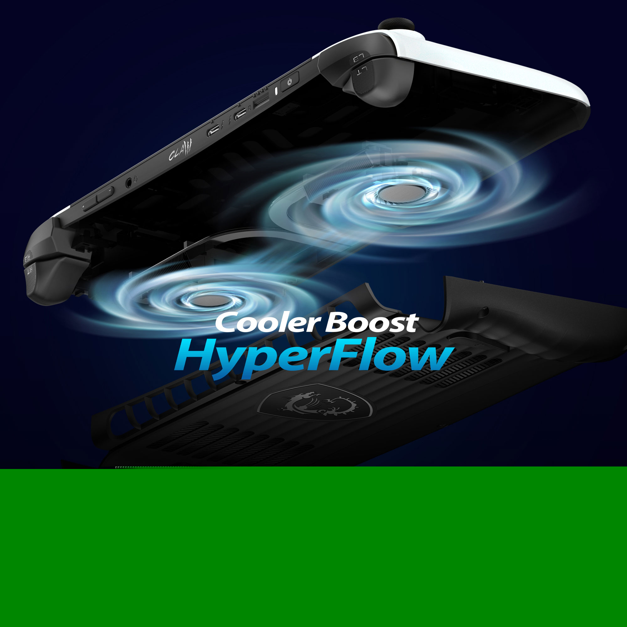 MSI Claw 8 AI+ Polar Tempest