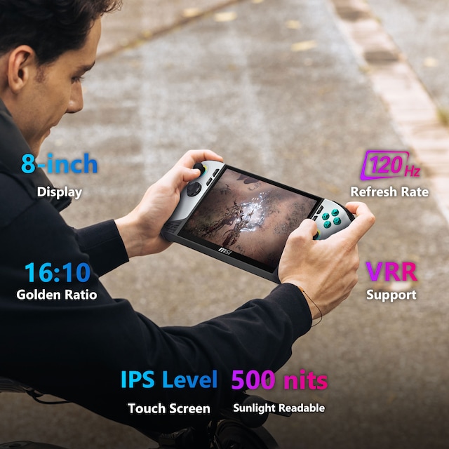 MSI Claw 8 AI+ Polar Tempest