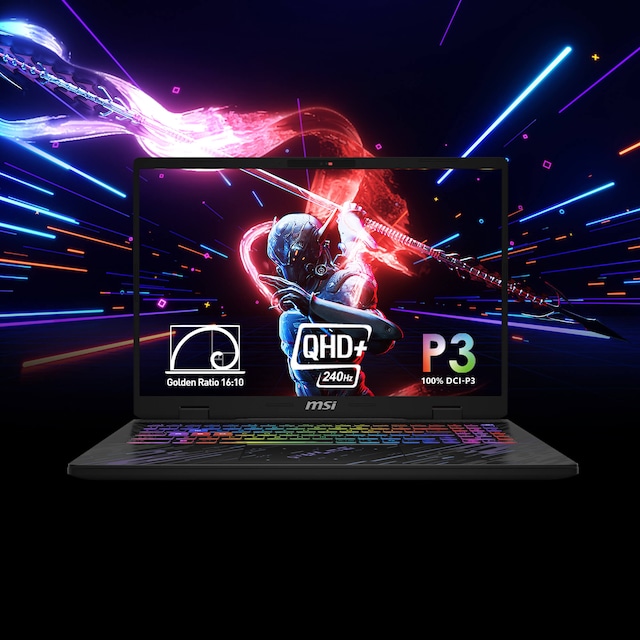 MSI Pulse A16 AI+ laptop MSI Pulse A16 AI+ laptop