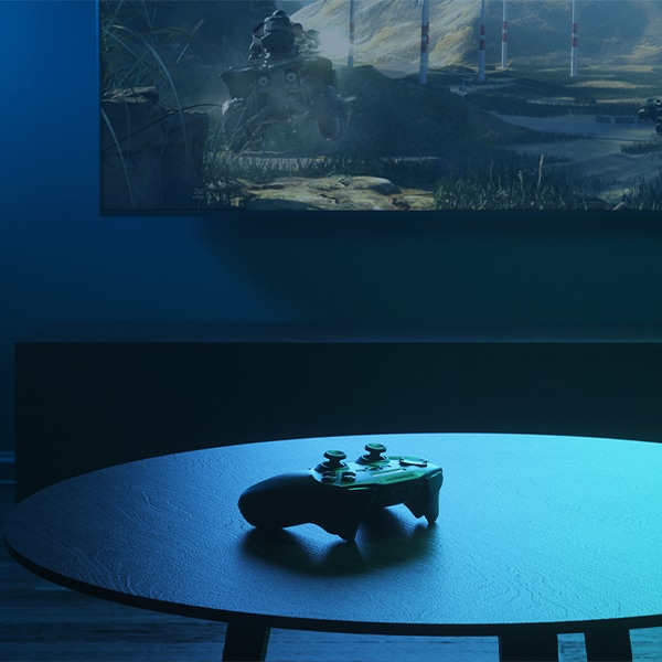 SteelSeries Stratus Duo Kontroller på et bord