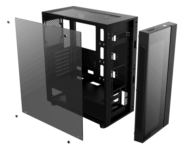 Dual 4mm tempered glass Dual 4mm tempered glass