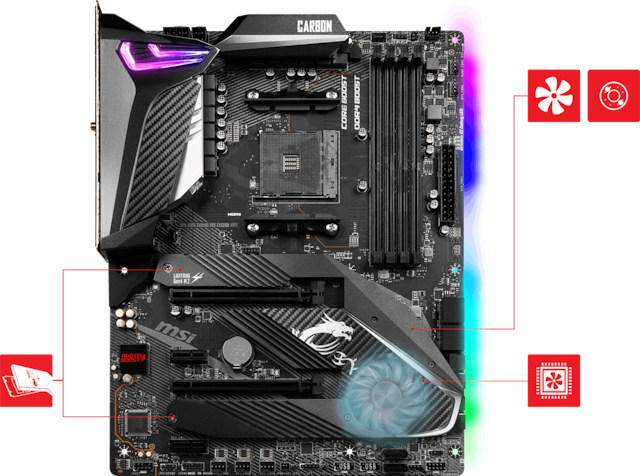 MSI MPG X570 GAMING PRO CARBON