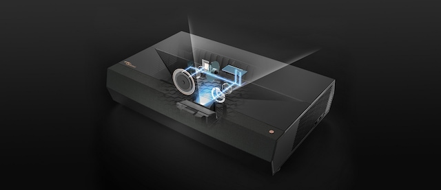 Optoma 4K DLP projektor UHZ65UST laserteknologi