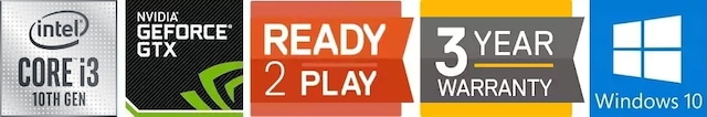Intel Core 10gen + Nvidia GTX Intel Core 10gen + Nvidia GTX