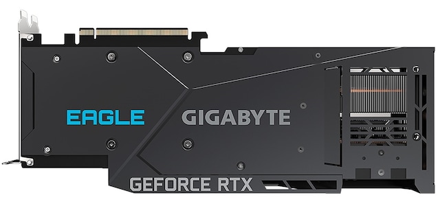 Skyddande bakplatta i metall