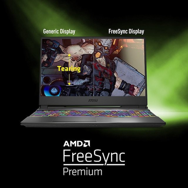 MSI Alpha 15 15,6" FHD FreeSync Premium MSI Alpha 15 15,6" FHD FreeSync Premium