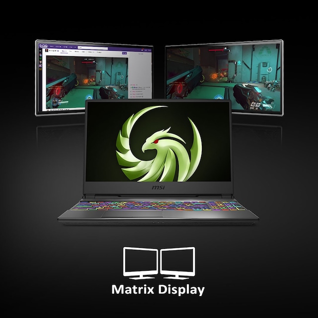 MSI Alpha 15 15,6 "FHD Matrisdisplay MSI Alpha 15 15,6 "FHD Matrisdisplay