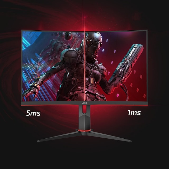 AOC 24" Böjd spelskärm C24G2U/BK AOC 24" Böjd spelskärm C24G2U/BK