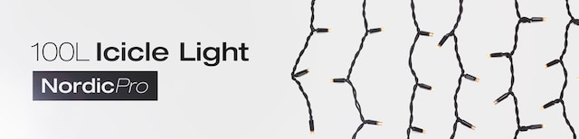 100 Istapp-ljuskedja