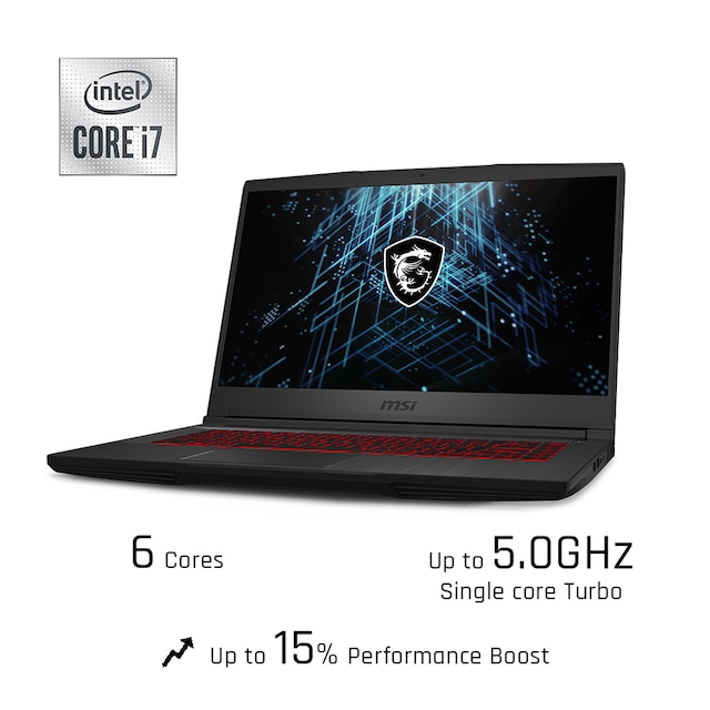 MSI GF65 tunn 15,6-tums spellaptop