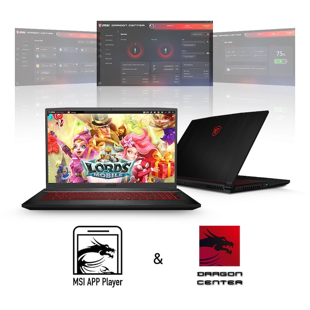 MSI GF63 15,6-tums FHD 144 Hz Spellaptop