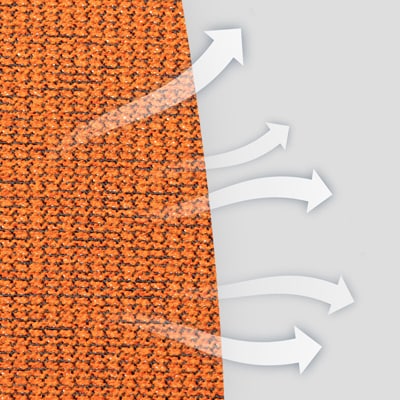 andningsbart nättyg