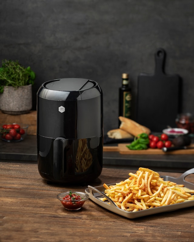 Mångsidig fritös - fritera, rosta, grilla och baka utan eller med lite olja