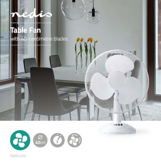 Nedis table fan 40cm