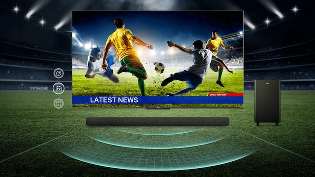 Specialised sound modes for different content