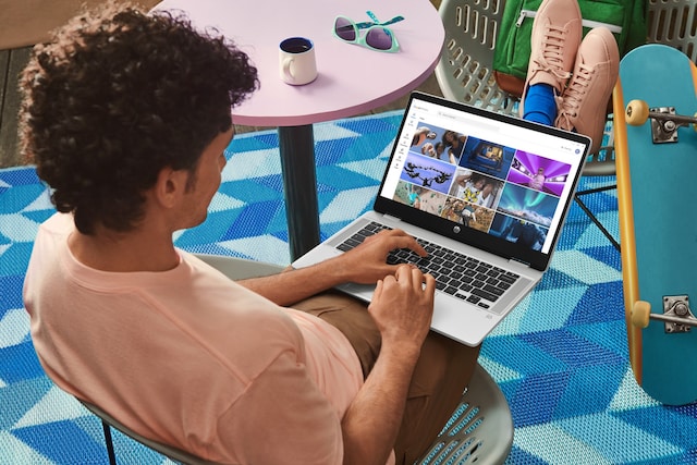 HP Chromebook x360 14b-cb0000no 14" laptop