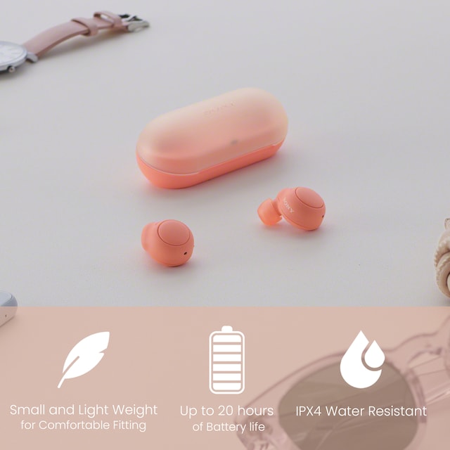 Sony WF -C500 Trådlösa öronproppar - Orange