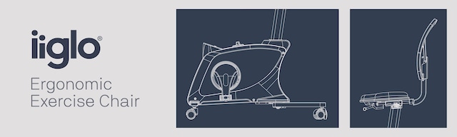 iiglo Ergonomisk Träningsstol iiglo Ergonomisk Träningsstol