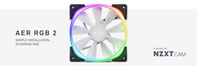 Skåpfläkt från NZXT, Aer RGB