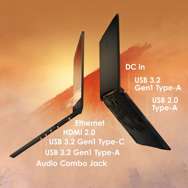 MSI GF66 Katana 15,6" bärbar speldator