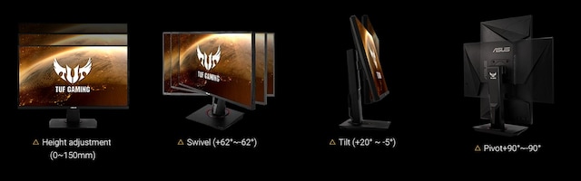 ASUS ergonomisk design