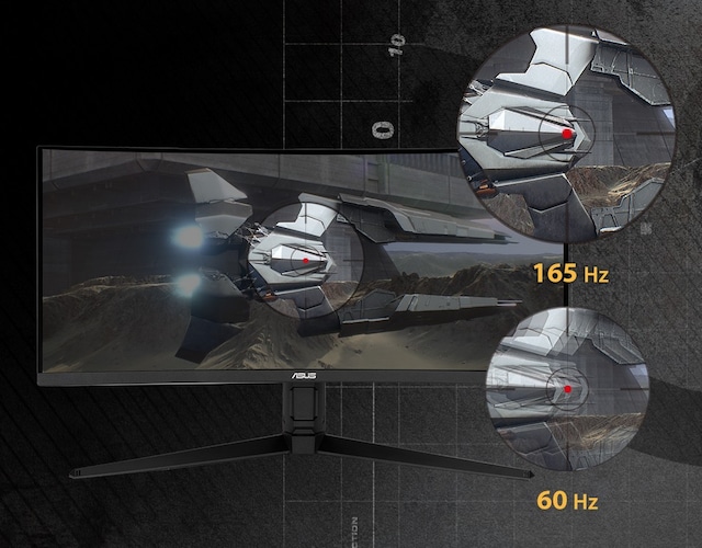 ASUS 165 Hz uppdateringsfrekvens ASUS 165 Hz uppdateringsfrekvens