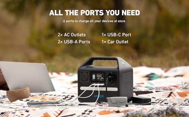 6 portar för att ladda alla dina enheter