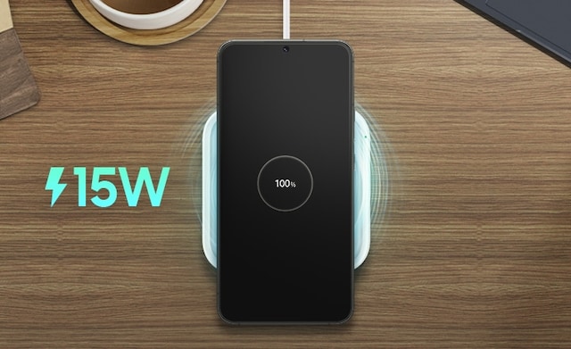 Upp til 15W snabbt laddningsstöd