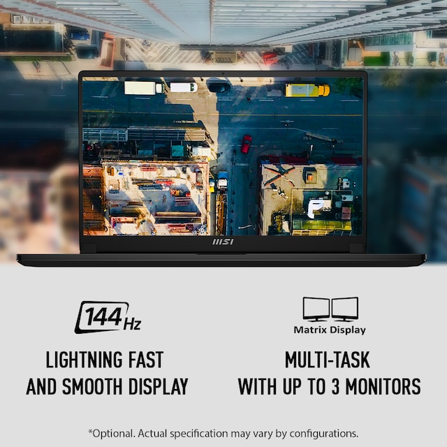 MSI Stealth 17M 17,3" FHD gaming laptop