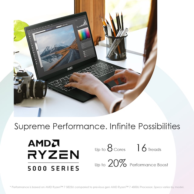 MSI Modern 15,6" FHD laptop