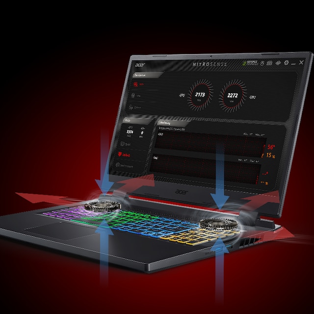 Acer Nitro 5 AN517-55 17,3" 144Hz gaming laptop Acer Nitro 5 AN517-55 17,3" 144Hz gaming laptop