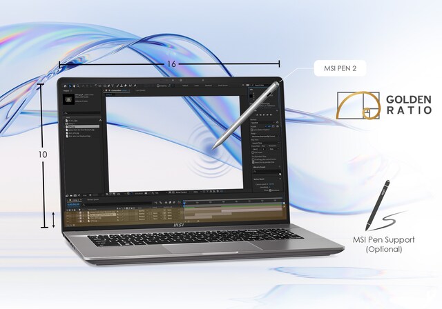 MSI Creator Z17 HX Studio 17" laptop