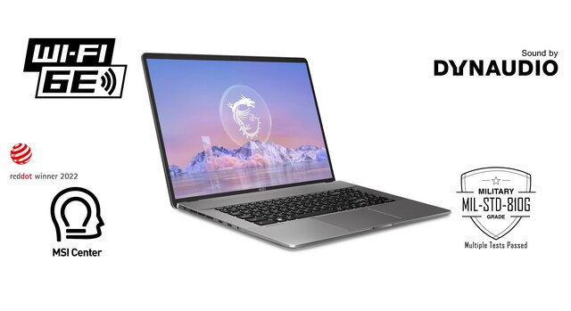 MSI Creator Z17 HX Studio 17" laptop