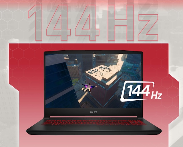 MSI Bravo 15,6" FHD 144 Hz gaming laptop