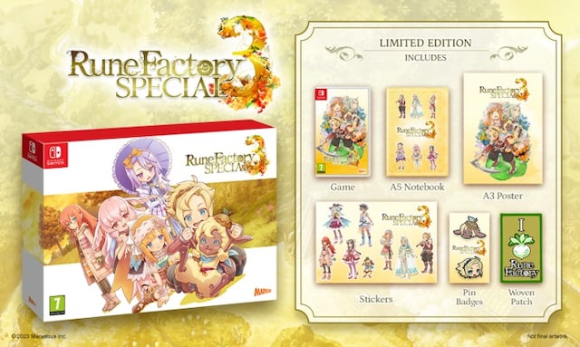 Rune Factory 3 Limited Edition