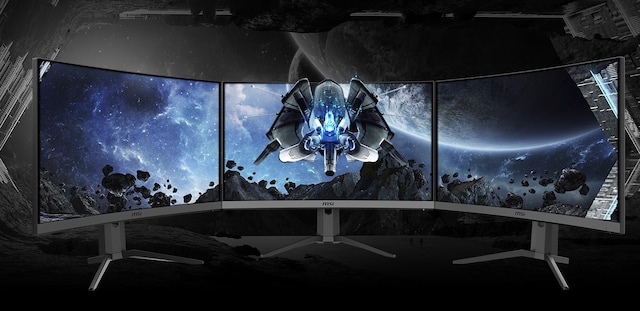 MSI 27" välvd gamingskärm G27C4 E2