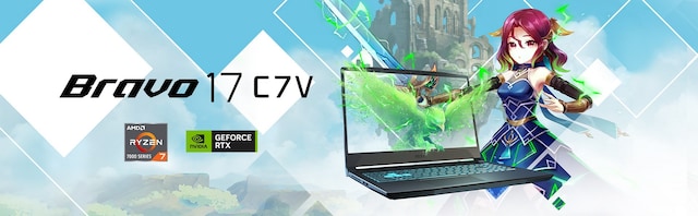 MSI Bravo 17" FHD 17,3 Hz gaming laptop