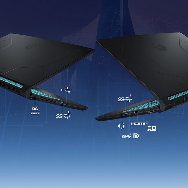 MSI Bravo 17" FHD 17,3 Hz gaming laptop